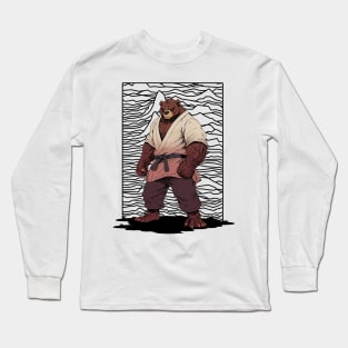 Bear Wild Warrior Unleashed Long Sleeve T-Shirt